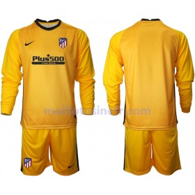 Maillot de Foot Atlético Madrid Gardien 2020-21 Manches Longues V002 - Enfant